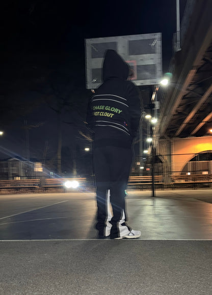 Road2Glory "Chase Glory Not Clout" Sweatsuit Black